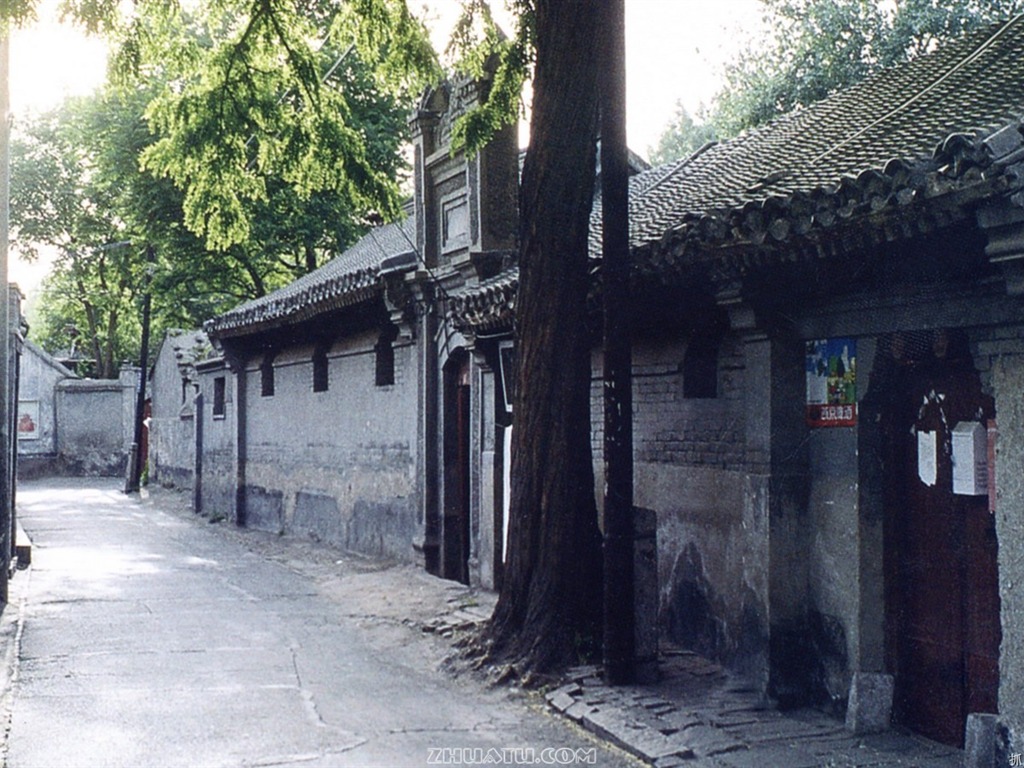 Старый Hutong жизни старые фотографии обои #38 - 1024x768