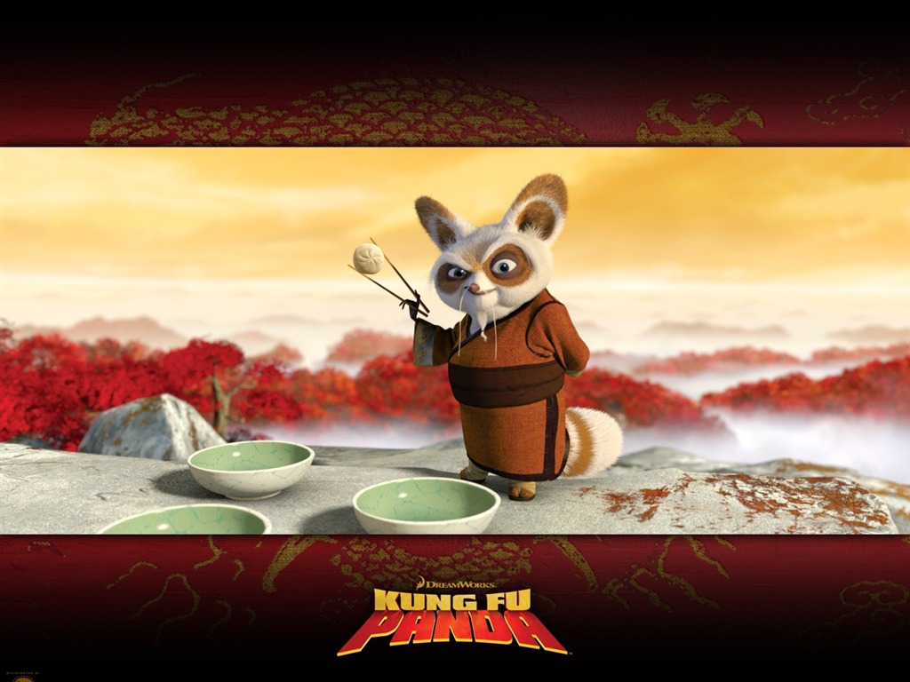 3D анимация Kung Fu Panda обои #9 - 1024x768