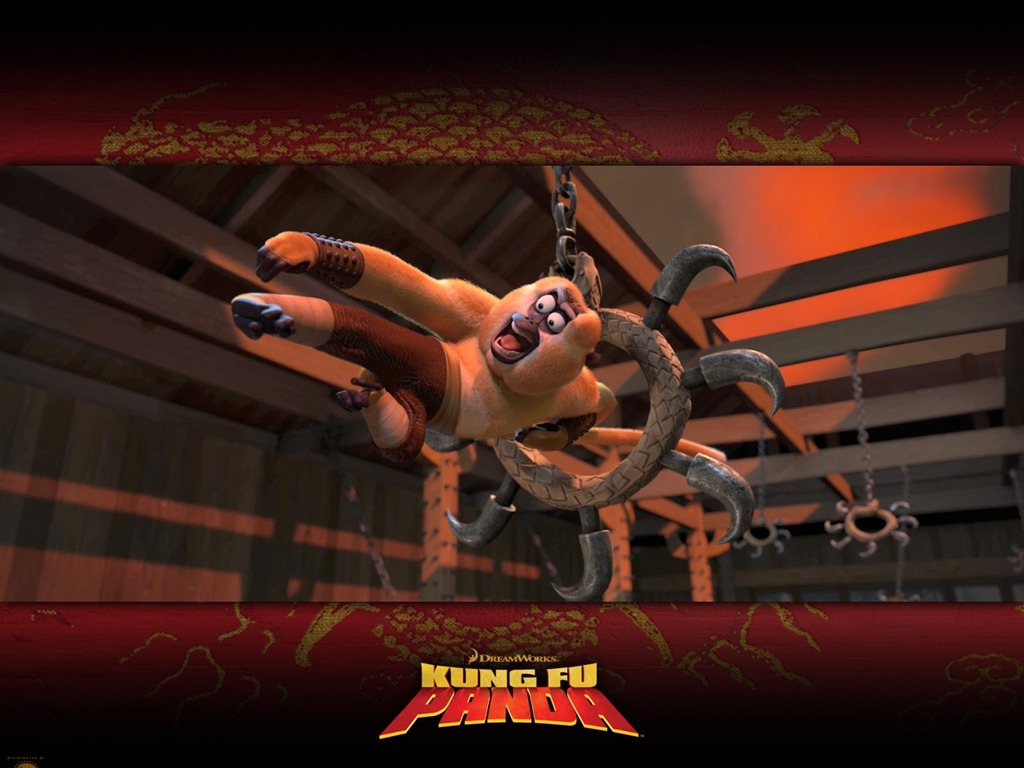 3D анимация Kung Fu Panda обои #14 - 1024x768