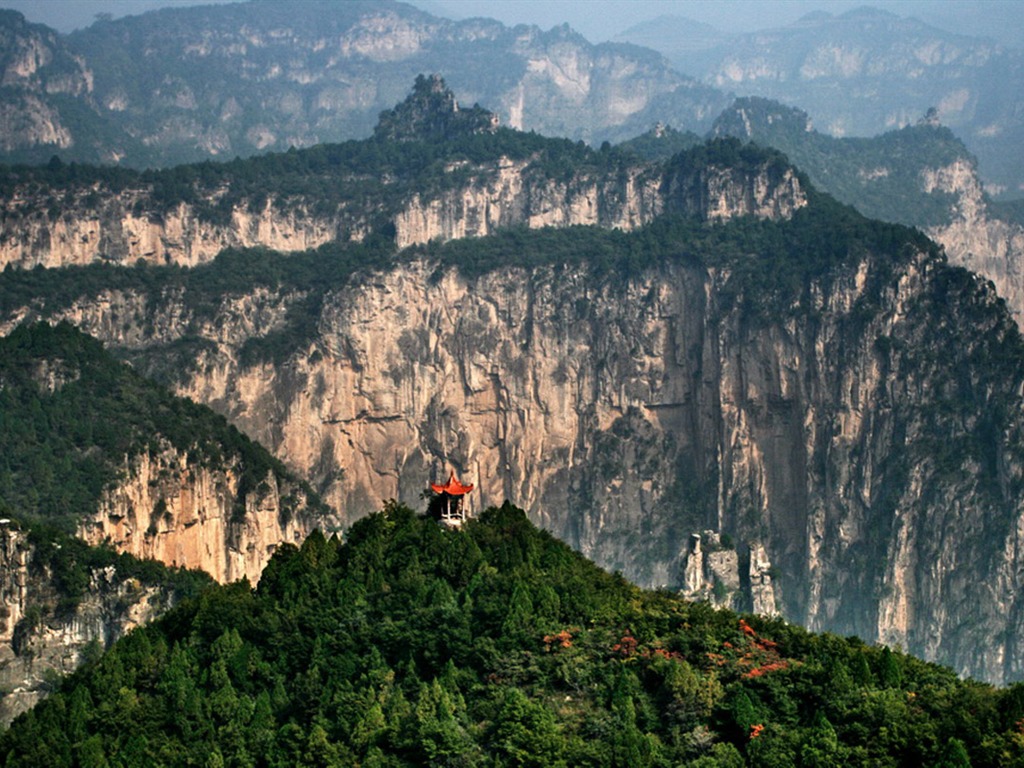 Tenemos las Montañas Taihang (Minghu obras Metasequoia) #2 - 1024x768