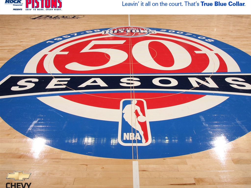 Detroit Pistons Wallpaper Oficial #12 - 1024x768