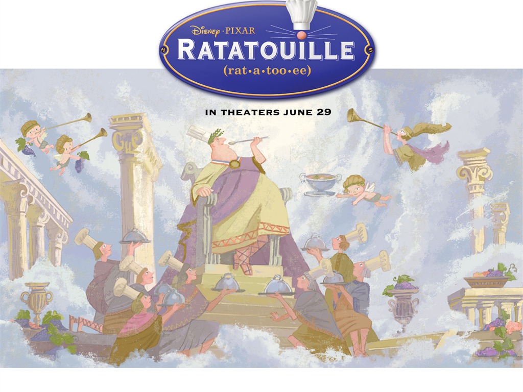 Fond d'écran Ratatouille albums #12 - 1024x768