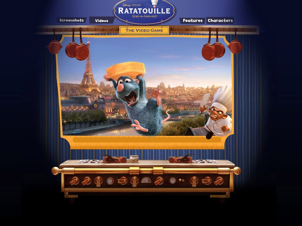 Ratatouille álbumes fondo de pantalla #24 - 1024x768