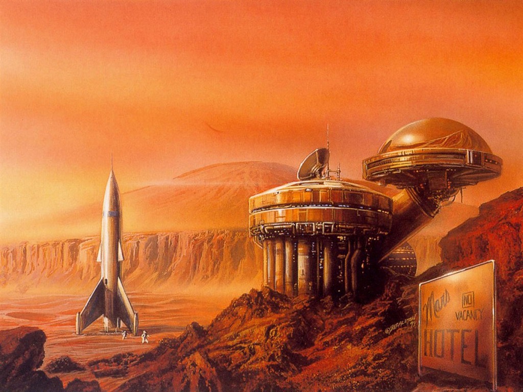 Sci-Fi budoucnosti Tapety #7 - 1024x768