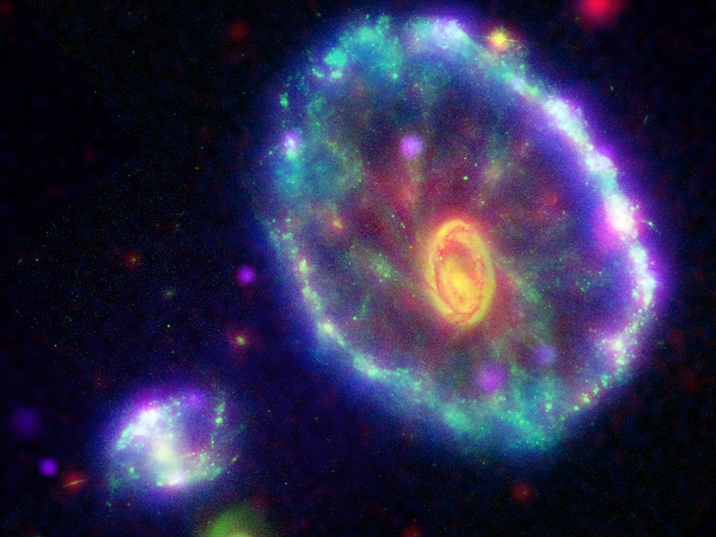 NASA estrellas y galaxias fondo de pantalla #3 - 1024x768