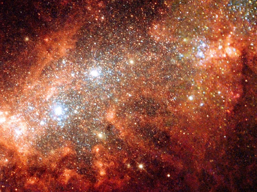 NASA wallpaper hvězd a galaxií #20 - 1024x768