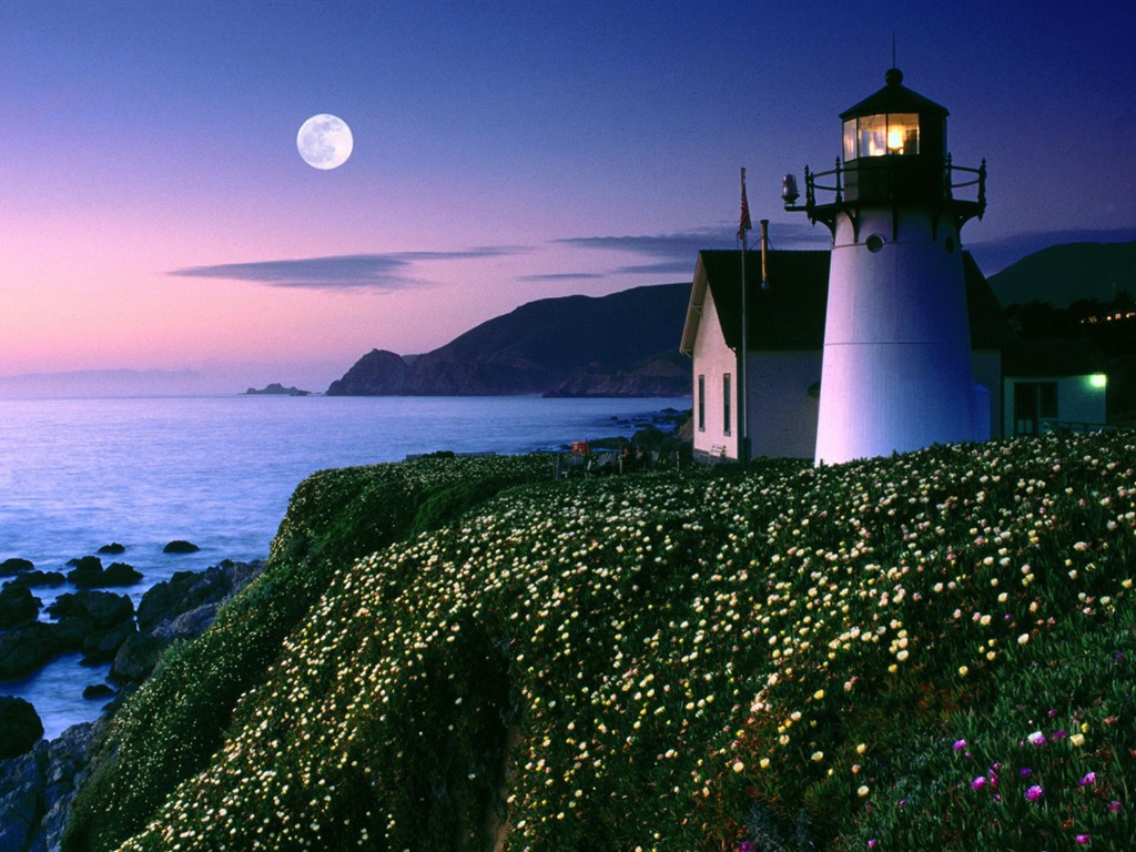 Coastal Lighthouse HD Wallpaper #17 - 1024x768