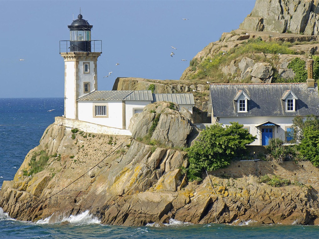 Pobřežní Lighthouse HD Wallpaper #28 - 1024x768