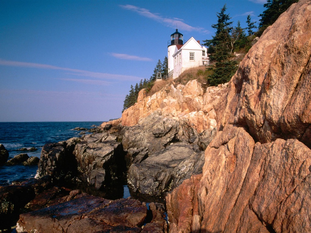 Pobřežní Lighthouse HD Wallpaper #42 - 1024x768