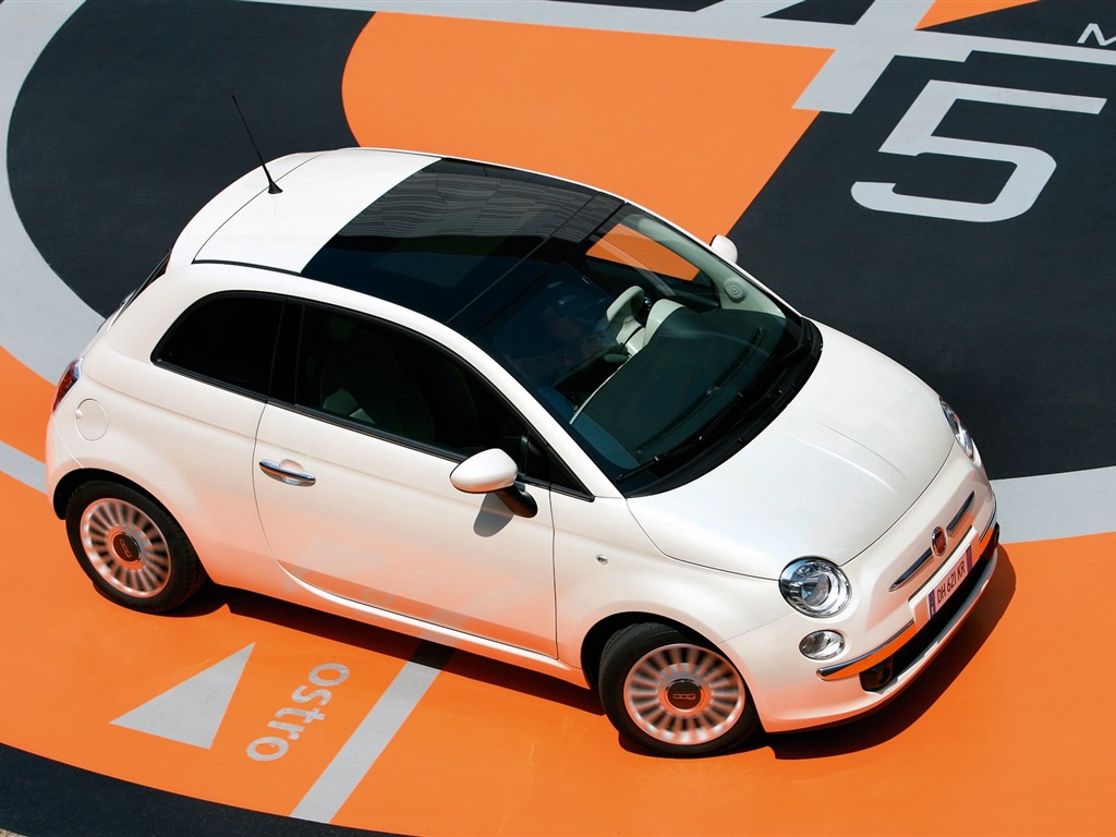 菲亞特 Fiat 500 壁紙 #2 - 1024x768