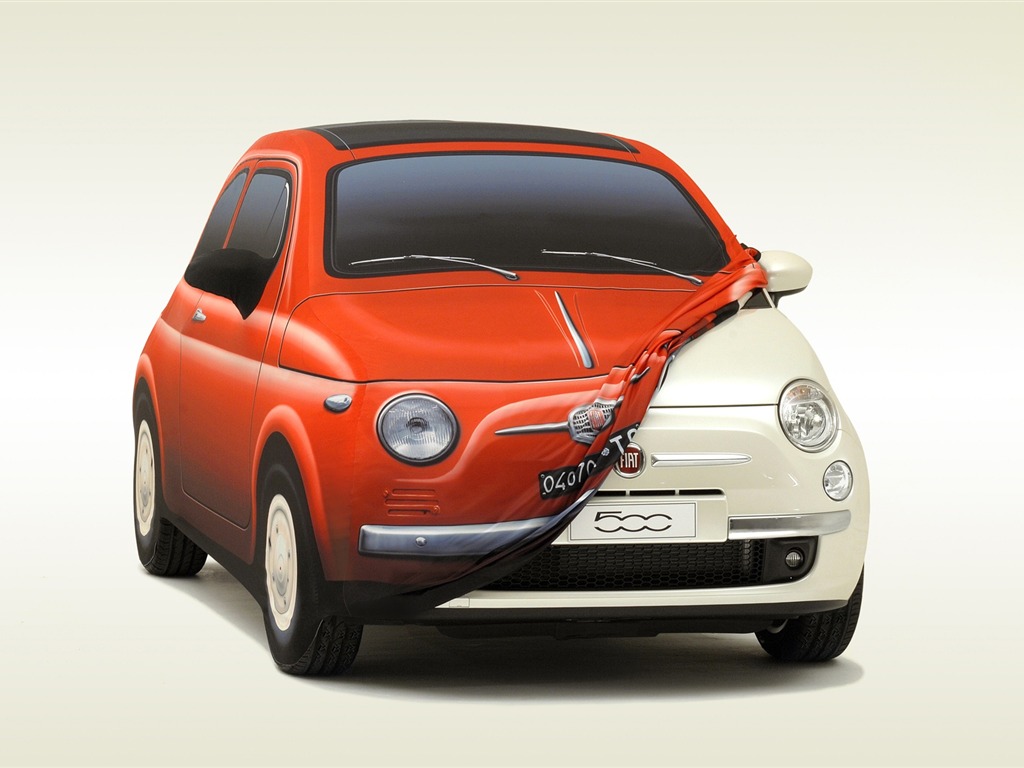 Fiat 500 обои #14 - 1024x768