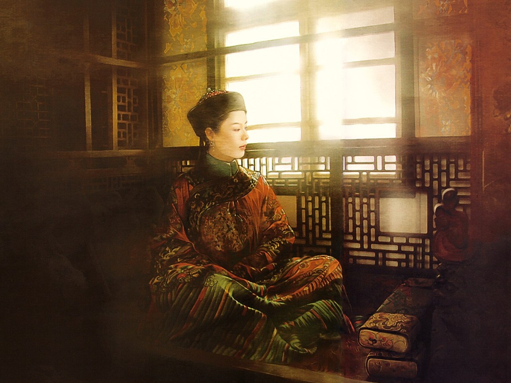 Qing Dynasty Women Painting Wallpaper #11 - 1024x768