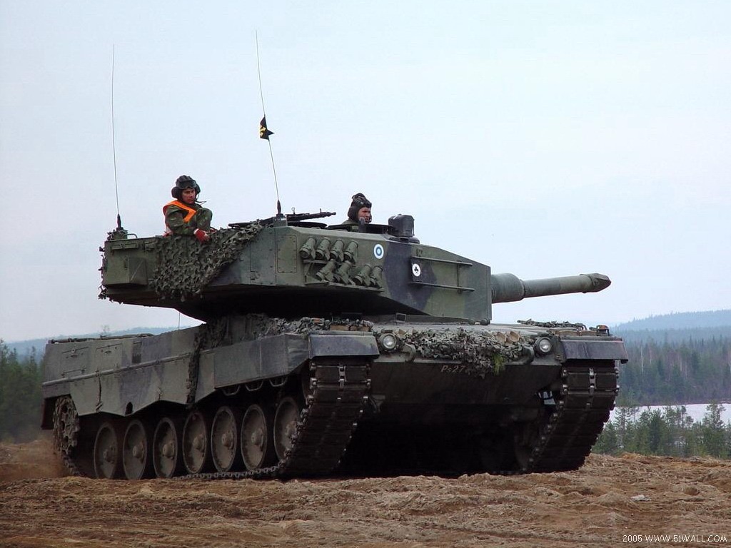 豹2A5 豹2A6型坦克4 - 1024x768