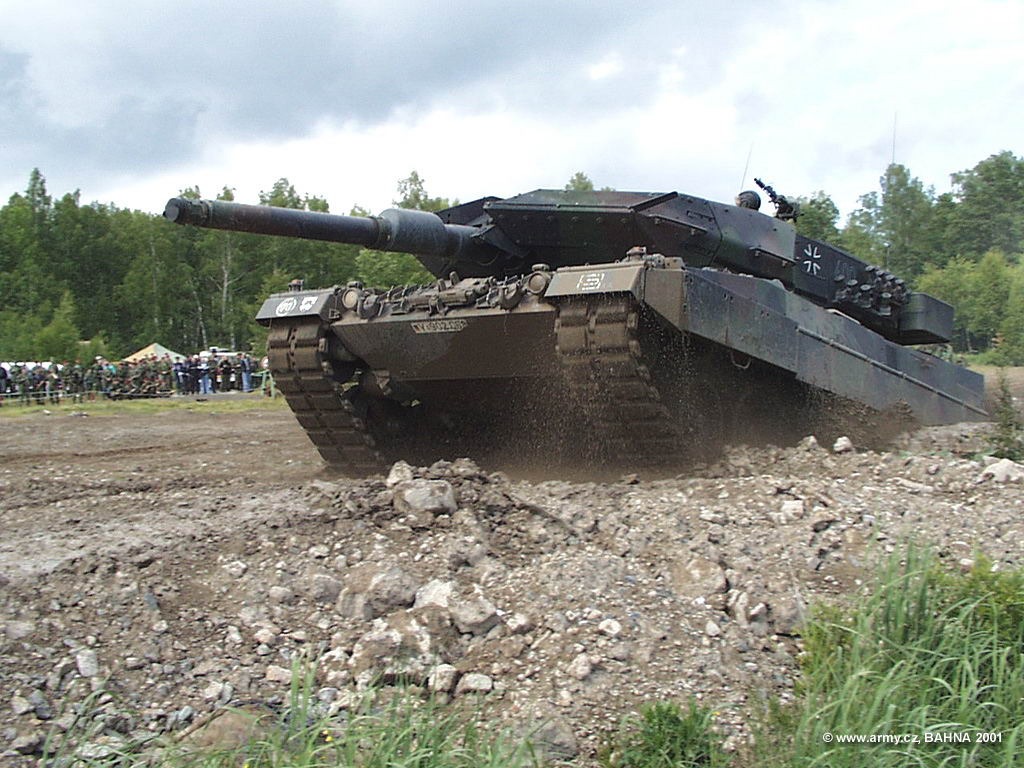 豹2A5 豹2A6型坦克5 - 1024x768