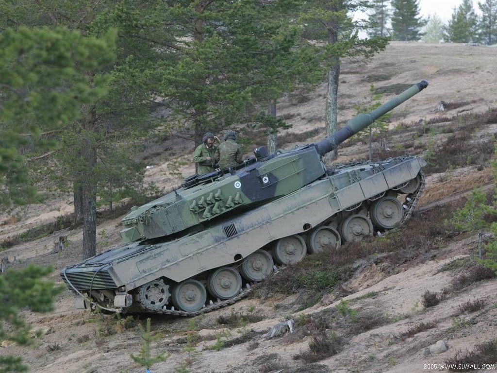 Leopard 2A6 Leopard 2A5 tanque #6 - 1024x768