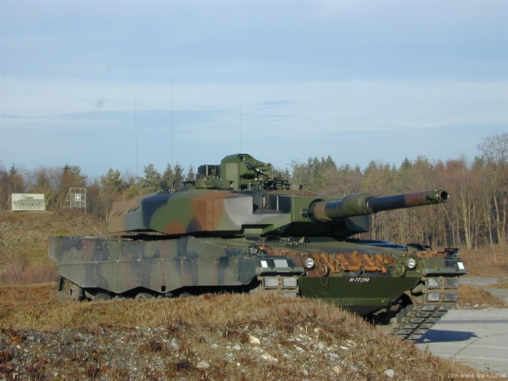 豹2A5 豹2A6型坦克7 - 1024x768
