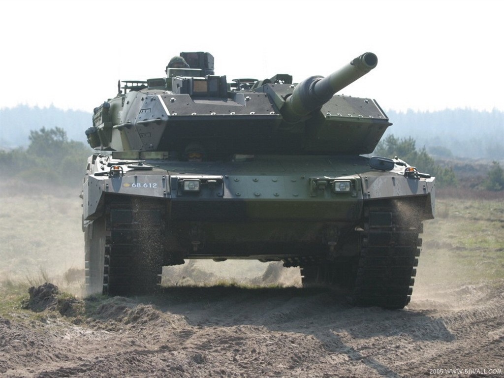 豹2A5 豹2A6型坦克9 - 1024x768