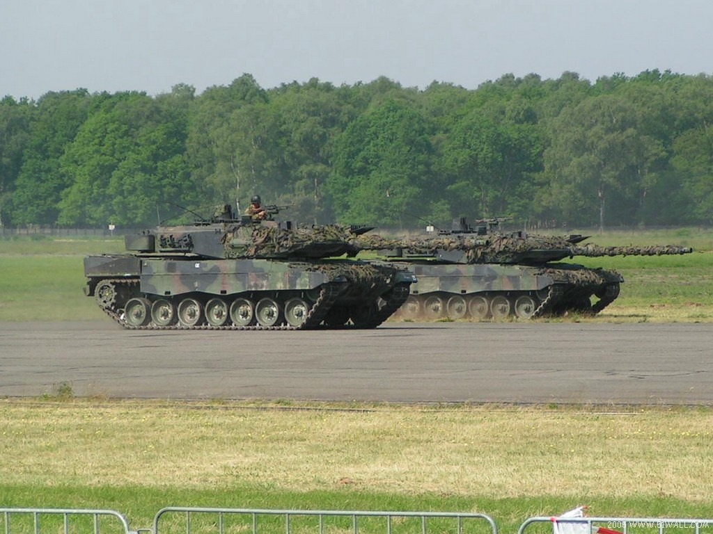 豹2A5 豹2A6型坦克10 - 1024x768