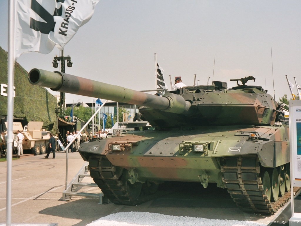 豹2A5 豹2A6型坦克13 - 1024x768