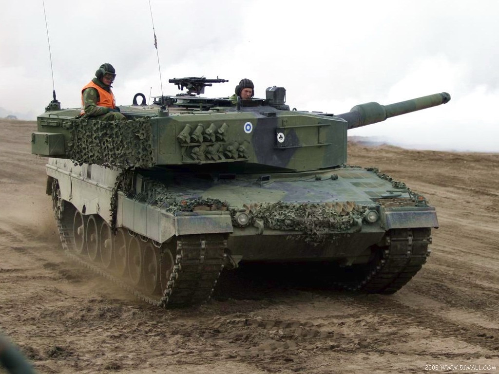 Leopard 2A6 Leopard 2A5 tanque #21 - 1024x768