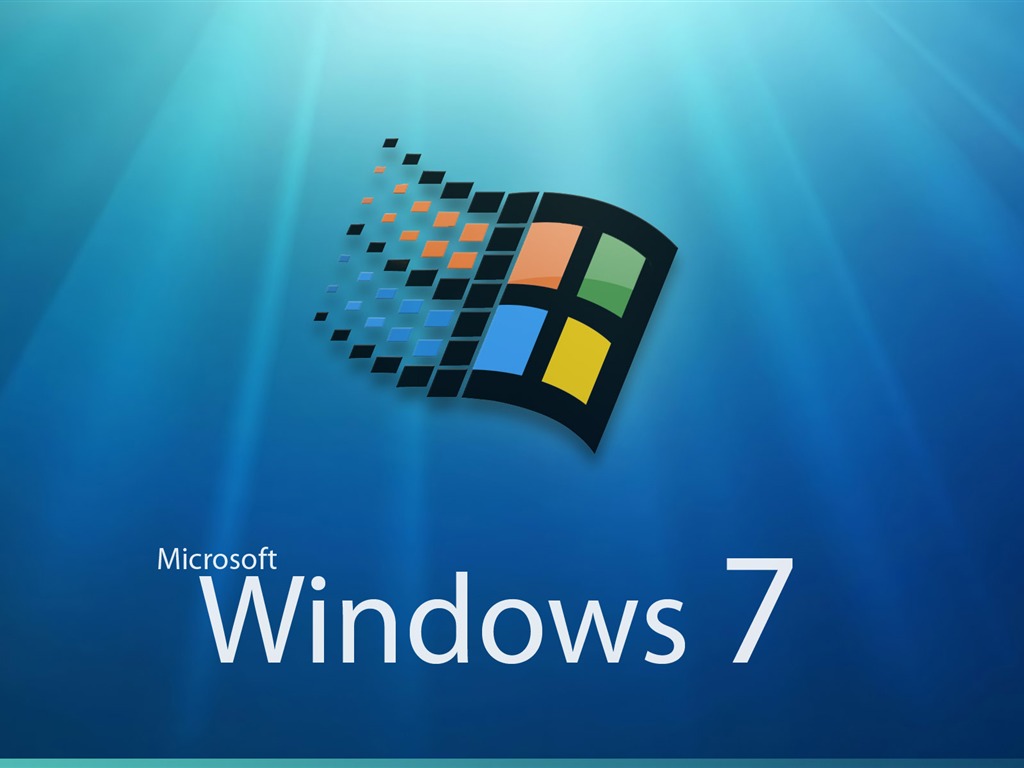 Windows7 桌面壁纸1 - 1024x768