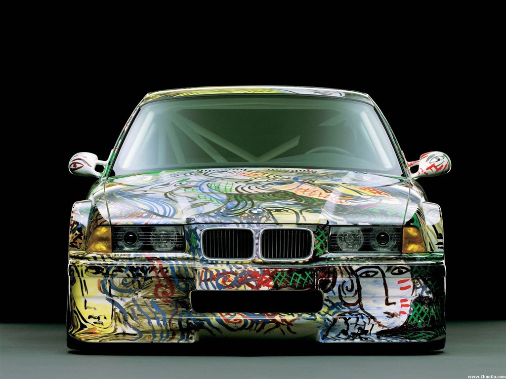  BMWは、ArtCarsの壁紙 #5 - 1024x768