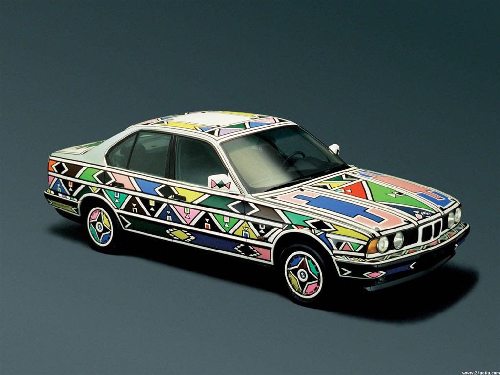  BMWは、ArtCarsの壁紙 #16 - 1024x768