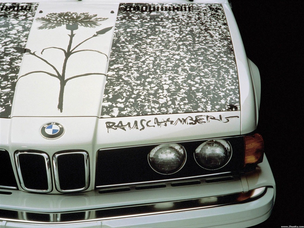  BMWは、ArtCarsの壁紙 #18 - 1024x768