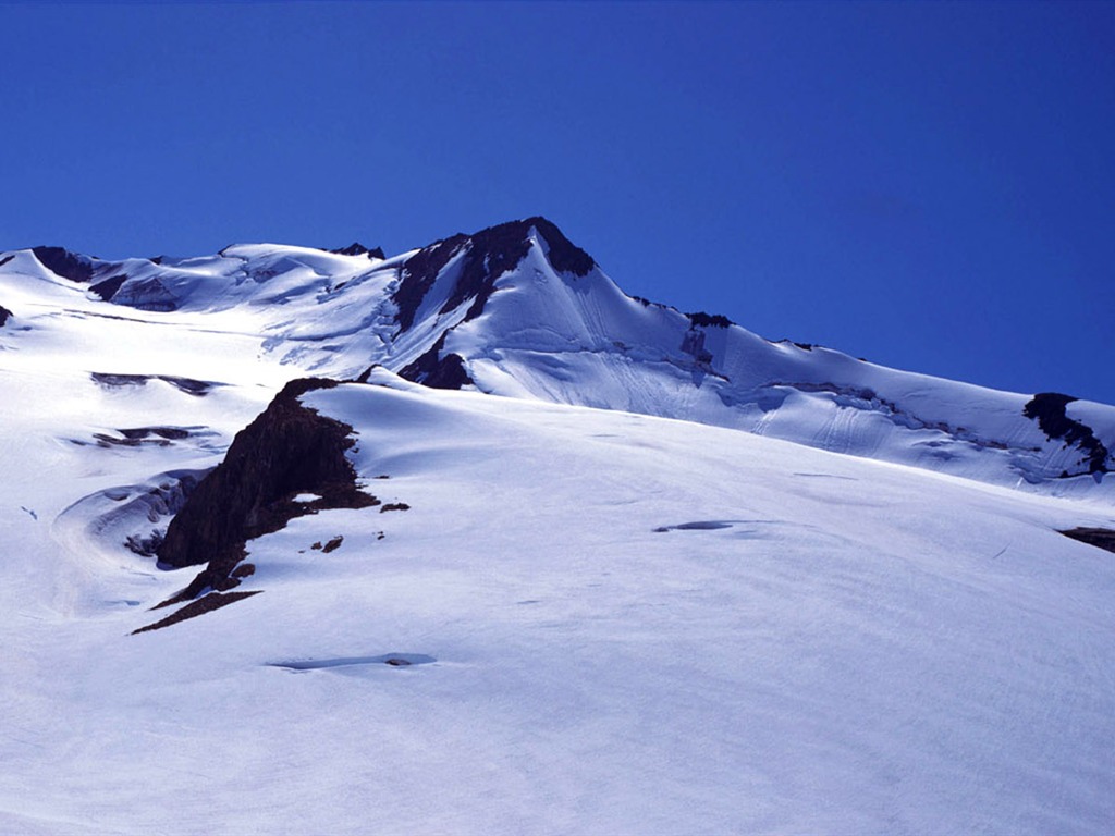 fondos de escritorio de alta definición de invierno la nieve fresca escena #17 - 1024x768