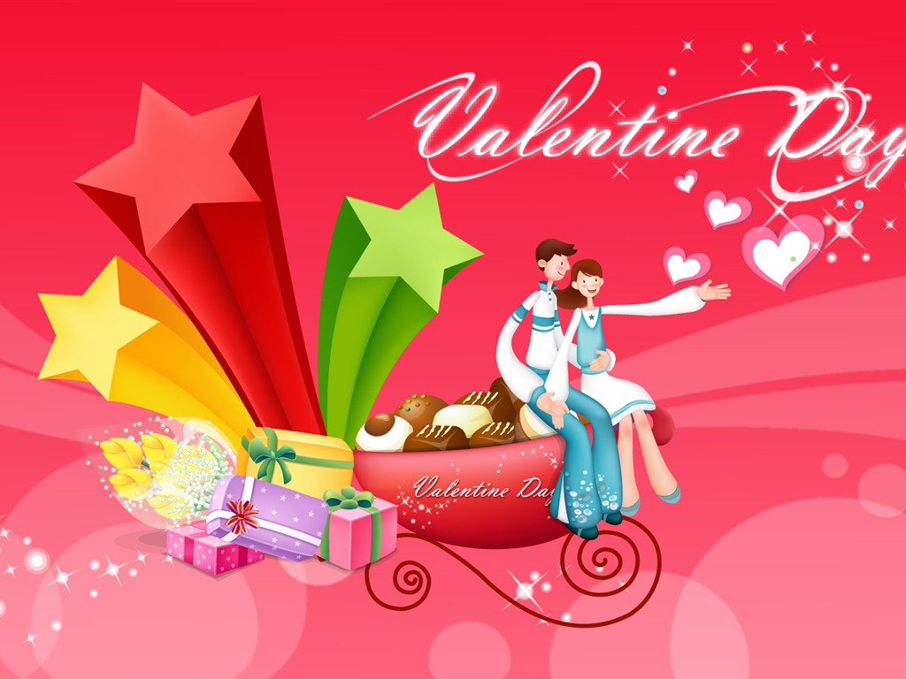 Valentine's Day Theme Wallpapers (2) #1 - 1024x768