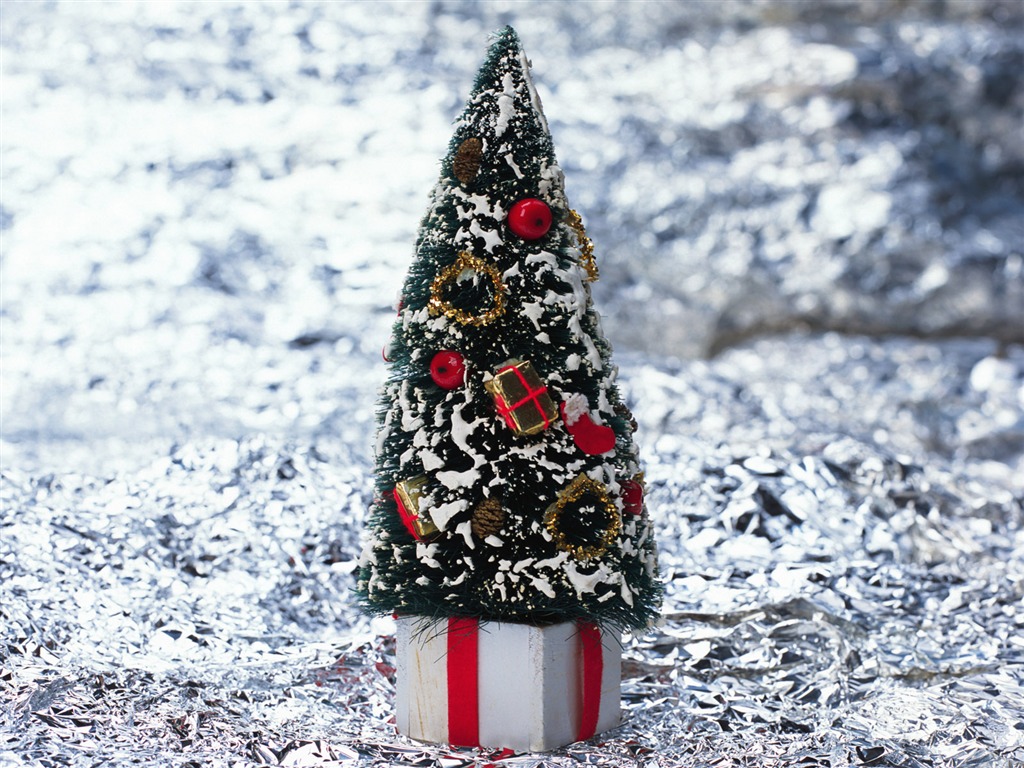 크리스마스 조경 시리즈 벽지 (8) #15 - 1024x768