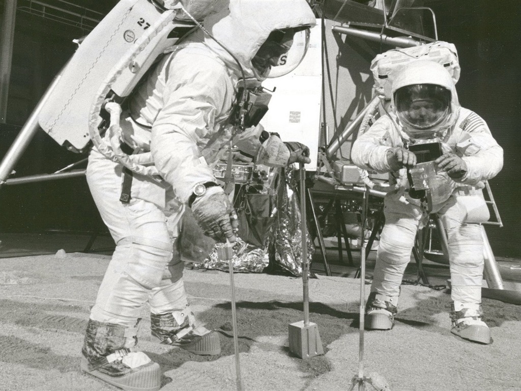 Apollo 11 photos rares fonds d'écran #27 - 1024x768