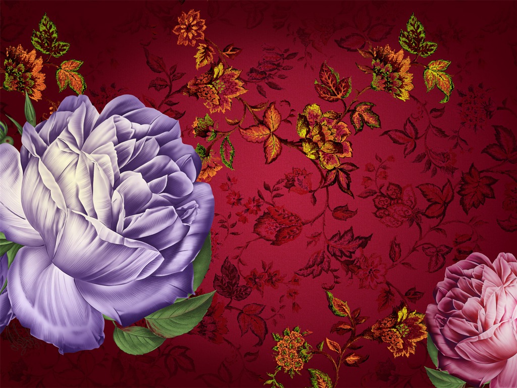 Flor sintético HD Wallpapers #20 - 1024x768