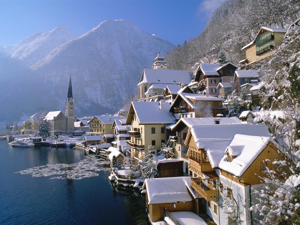 beaux paysages de l'Autriche d'écran #1 - 1024x768