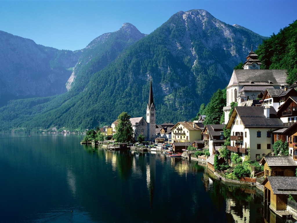 오스트리아 배경 화면의 아름다운 풍경 #3 - 1024x768