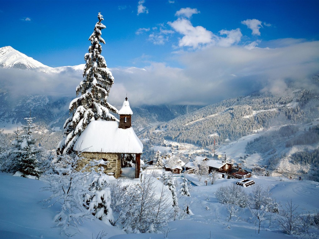 beaux paysages de l'Autriche d'écran #14 - 1024x768