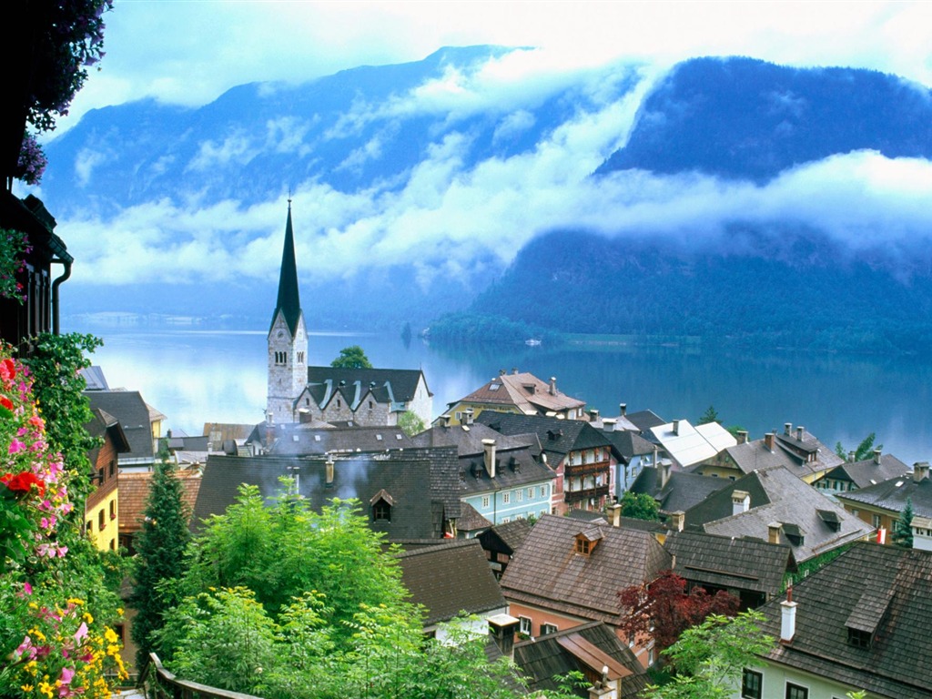 Hermoso paisaje de Austria Fondos de pantalla #16 - 1024x768