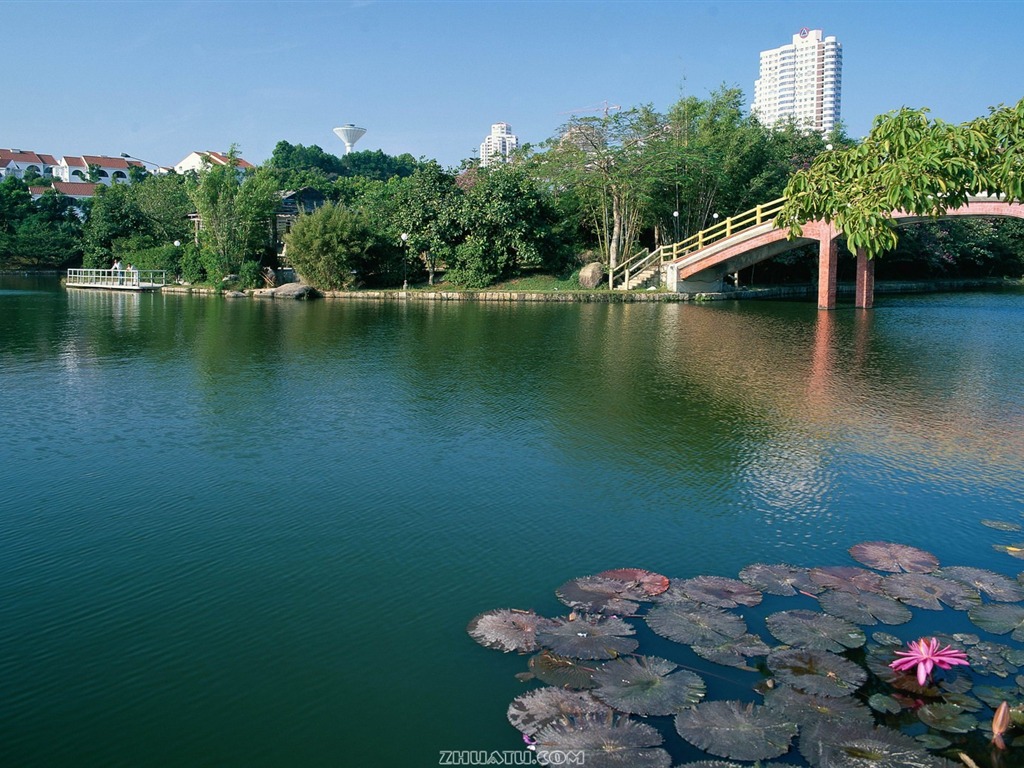 港湾风光宽屏壁纸9 - 1024x768