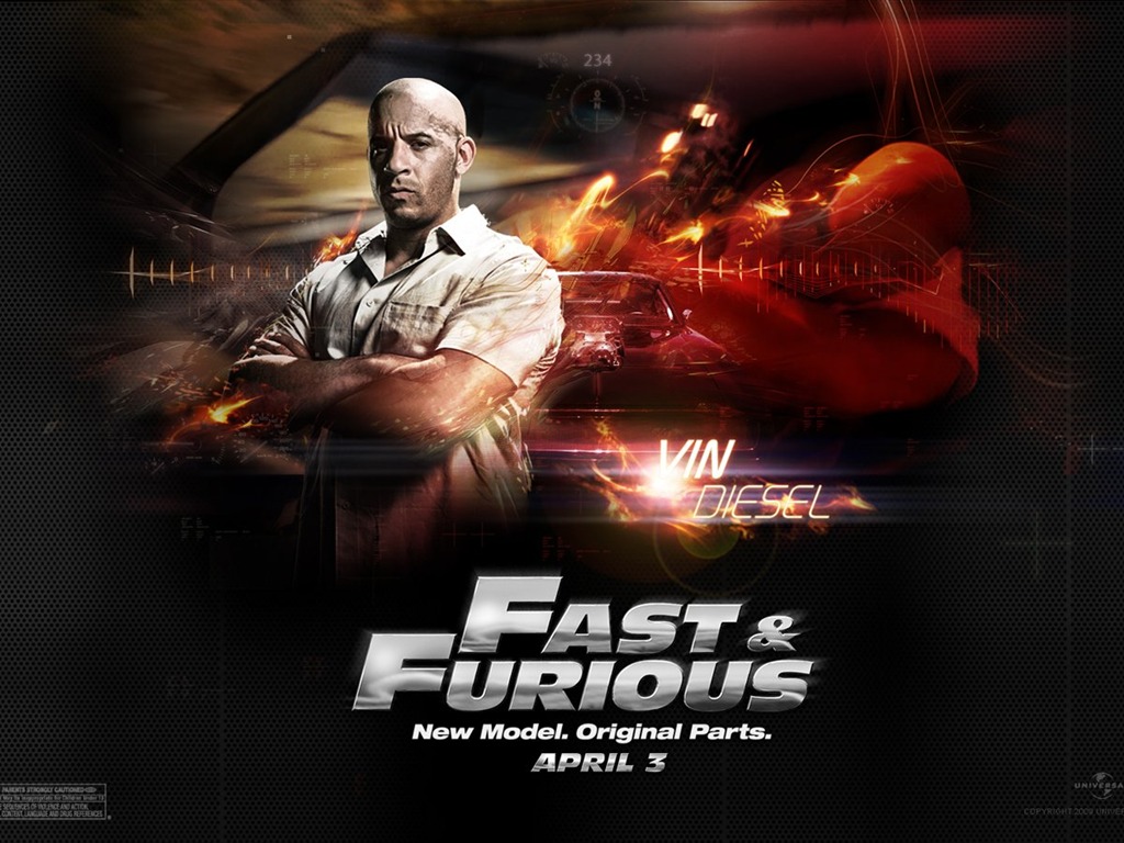 Fast and the Furious 4 Wallpaper #3 - 1024x768