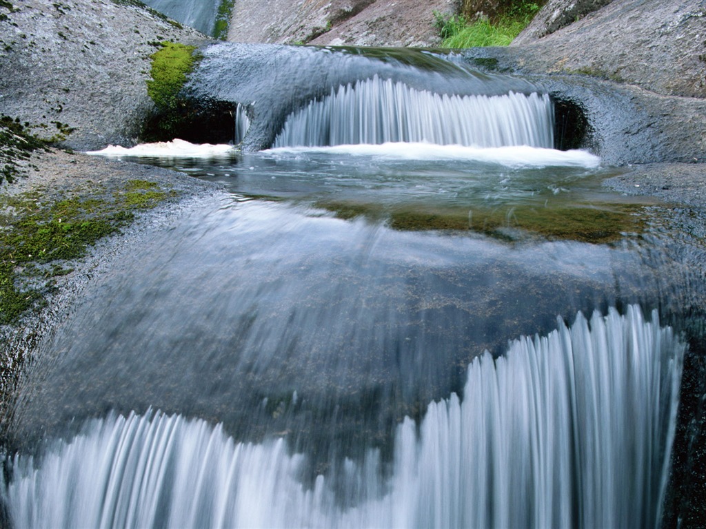 Waterfall streams HD Wallpapers #8 - 1024x768