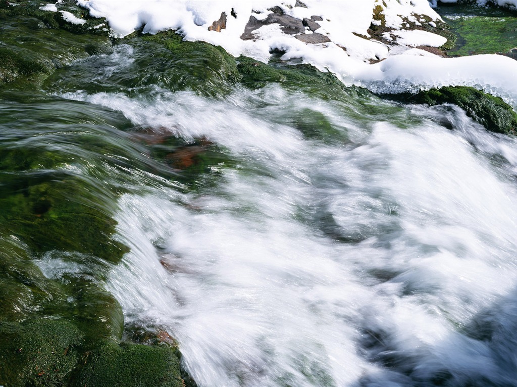 Waterfall flux HD Wallpapers #27 - 1024x768