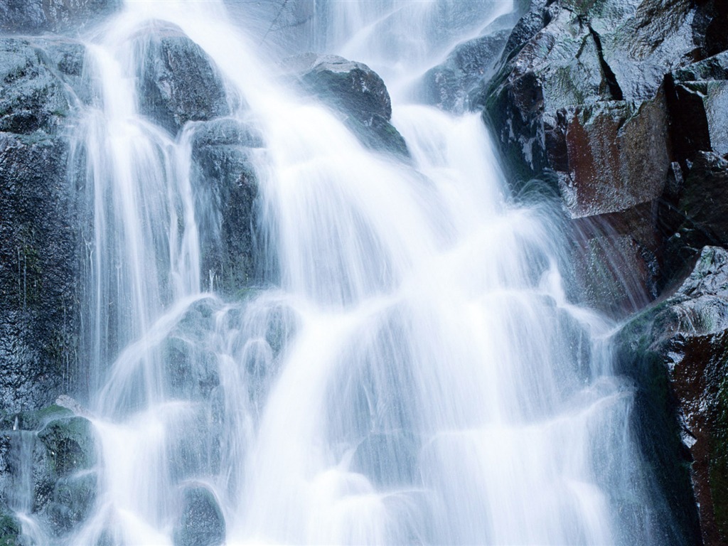 Waterfall flux HD Wallpapers #30 - 1024x768