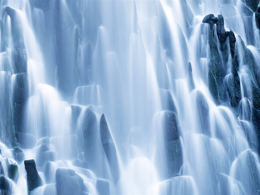 Waterfall flux HD Wallpapers #31 - 1024x768