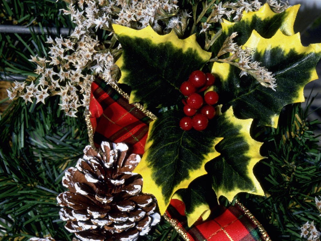 Christmas landscaping series wallpaper (15) #10 - 1024x768