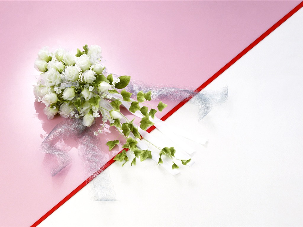 Svatební Květiny položek na plochu (1) #17 - 1024x768