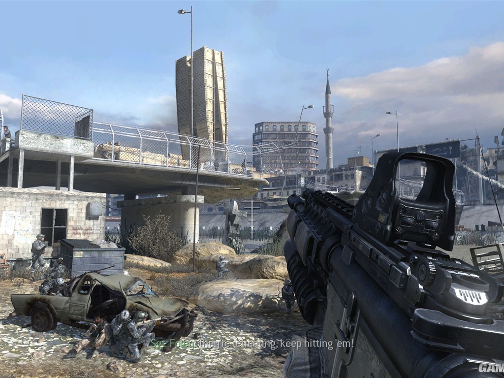 Call Of Duty 6: Modern Warfare 2 HD обои (2) #5 - 1024x768
