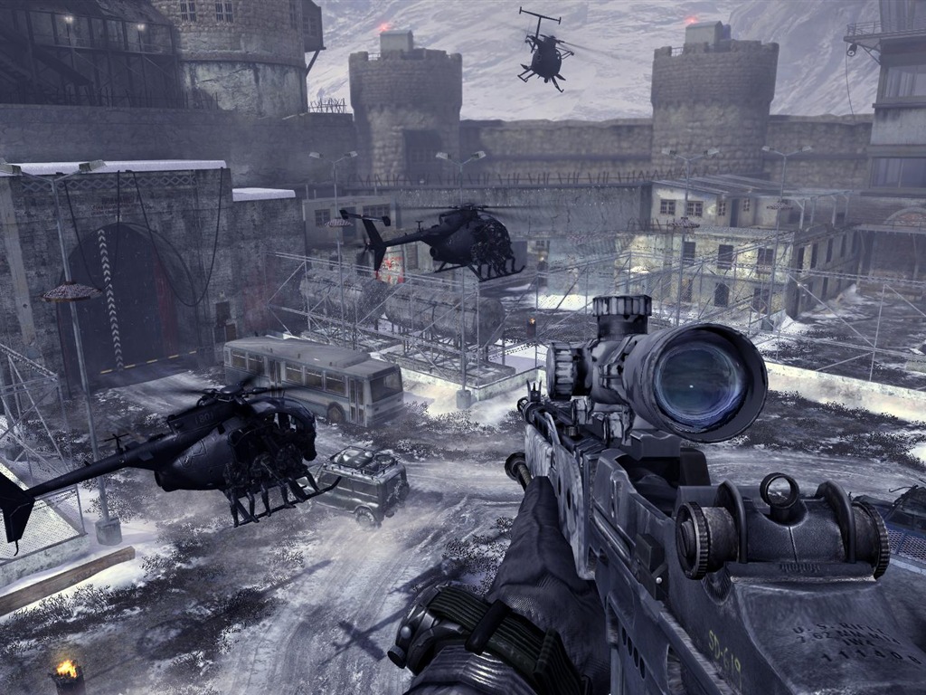 Call of Duty 6: Modern Warfare 2 HD Wallpaper (2) #20 - 1024x768