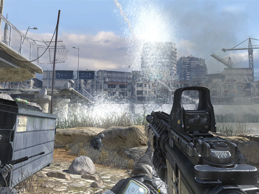 Call Of Duty 6: Modern Warfare 2 HD обои (2) #28 - 1024x768