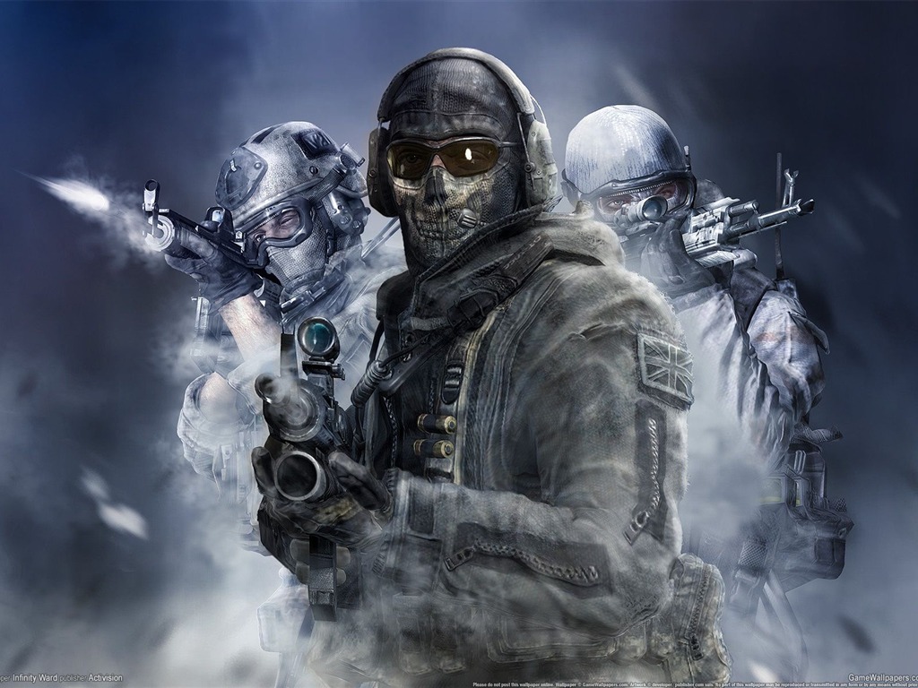 Call Of Duty 6: Modern Warfare 2 HD обои (2) #33 - 1024x768