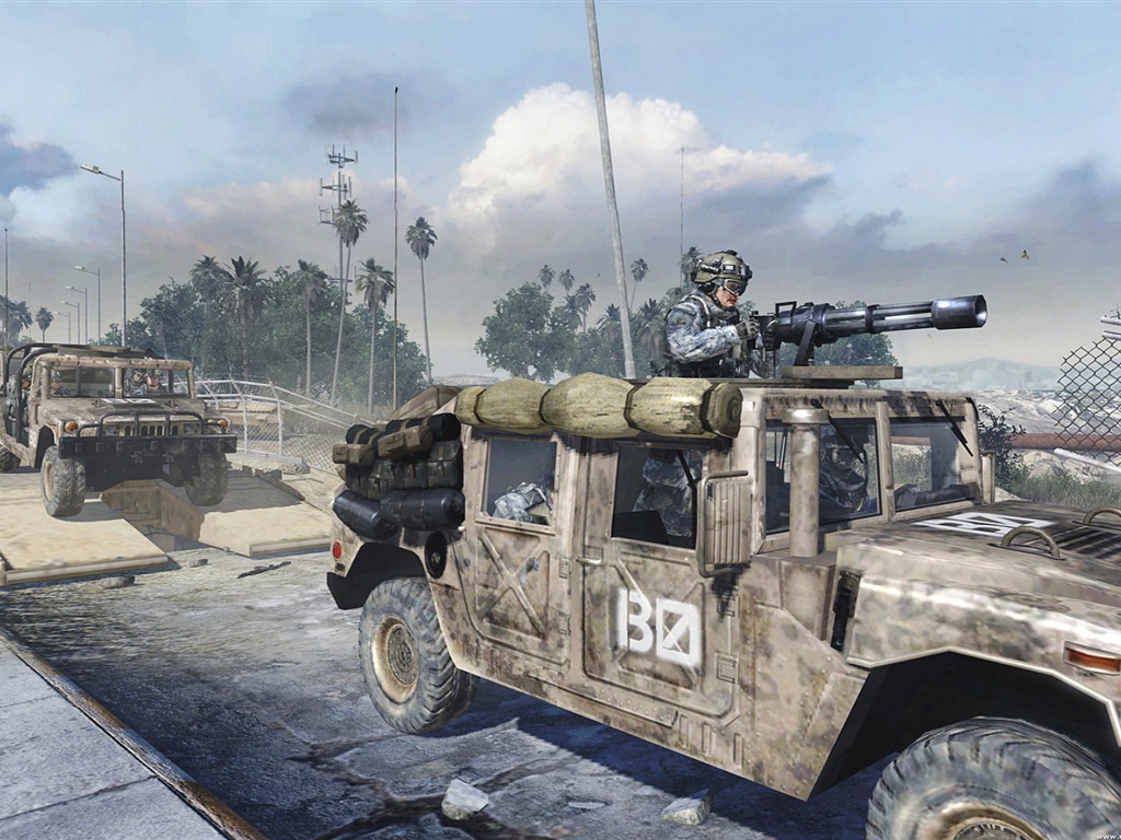 Call Of Duty 6: Modern Warfare 2 HD обои (2) #39 - 1024x768